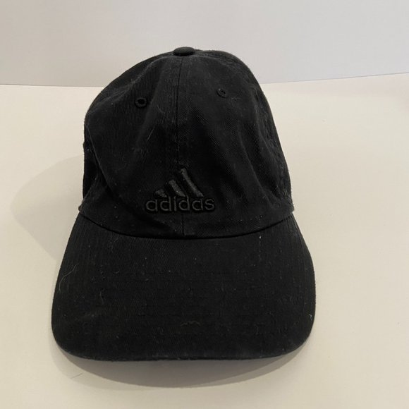 adidas Accessories - Adidas Climalite Logo Strapback Adjustable Streetwear Black Dad Hat Cap